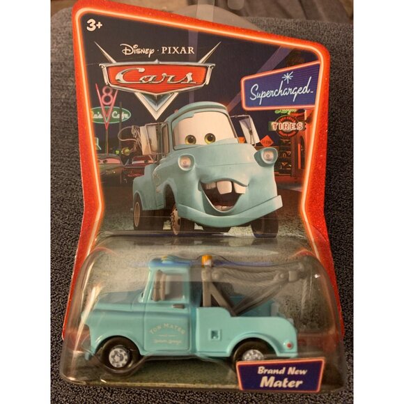 Disney Pixar Cars Supercharged Brand New Mater Die-Cast Toy Car 1:55 Scale By Ma - Picture 12 of 13